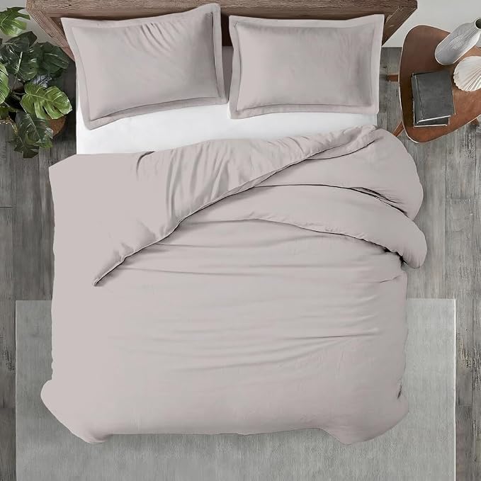 Kotton Culture 3 Pc Twin XL/Twin Duvet Cover Set-100% Egyptian Cotton 600 by KottonCulture