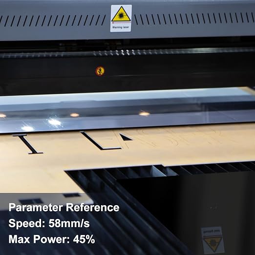 KINLINK 12x12 Plexiglass Sheets 1/8 inch Thick - 3mm Black Cast Acrylic Sheet - Image 3