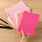50 Pack Blank Kraft Greeting Cards, 5 Colors, 4x6IN | Thick Cardstock Paper - Image 4