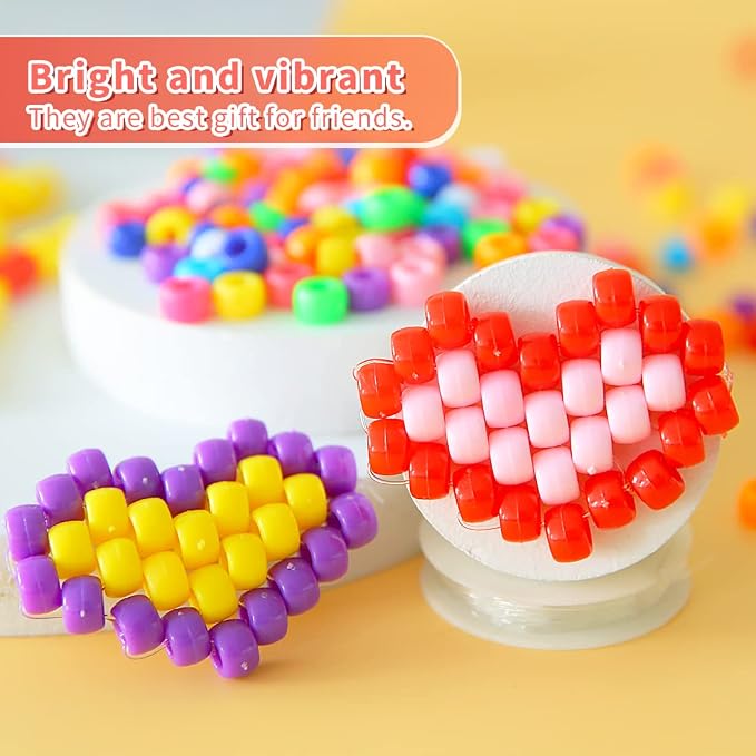 Iooleem Pony Beads, Beads for Jewelry Making, Beading Supplies, Arts & Crafts - Image 6