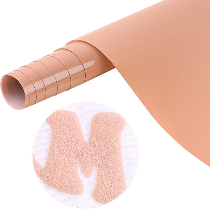 Tintnut Light Taupe Puff Heat Transfer Vinyl Roll, easy cut & weed, stretch by Tintnut