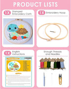 Punch Needle kit for Beginners, Turtle Punch Needle Kits for Adults Beginners - Image 4
