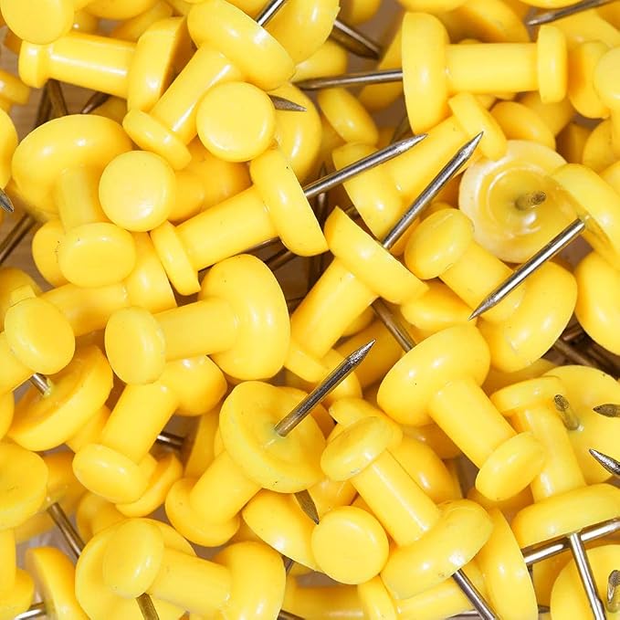 JAM PAPER Colorful Push Pins - Image 5