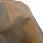 NAT Leathers™ | Taupe Almond Soft Faux Vegan Leather PU | 1 Yard Cut by the - Image 2