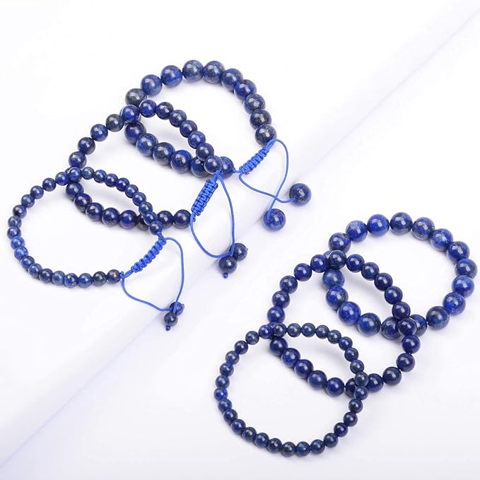 AD Beads Natural Gemstone Round Loose Beads 15" - Image 6