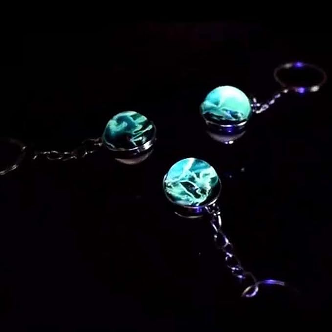 JWPavilion Solar System Planet keychain Accessories Pendant Glow In The Dark - Image 6