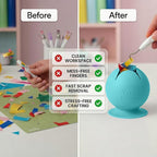 iVyne Berry Suctioned Vinyl Weeding Scrap Collector | Versatile Multi-Surface - Image 2