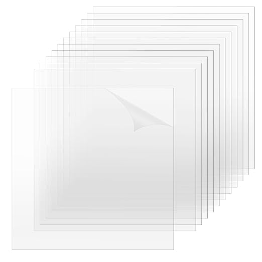 TKOnline 15 PCS Plexiglass Sheets, Invitations, Poster Frames Plastic Board by TKOnline