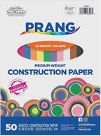 Prang Construction Paper, 10 Assorted Colors, 50 Sheets - Image 3