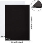 BENECREAT 10PCS 3mm Thick Self-Adhesive Foam Sheet 8.3x11.8" Insulation Foam - Image 3