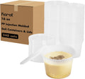 Karat [16oz - 240 ct] Clear PP Injection Molded Round Deli Containers with Lids (FP-IMDC16-PP)