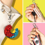 200 Pcs Keychain Hooks with Key Rings, 1.38inch Metal Swivel Lobster Claw Clasps - Image 5