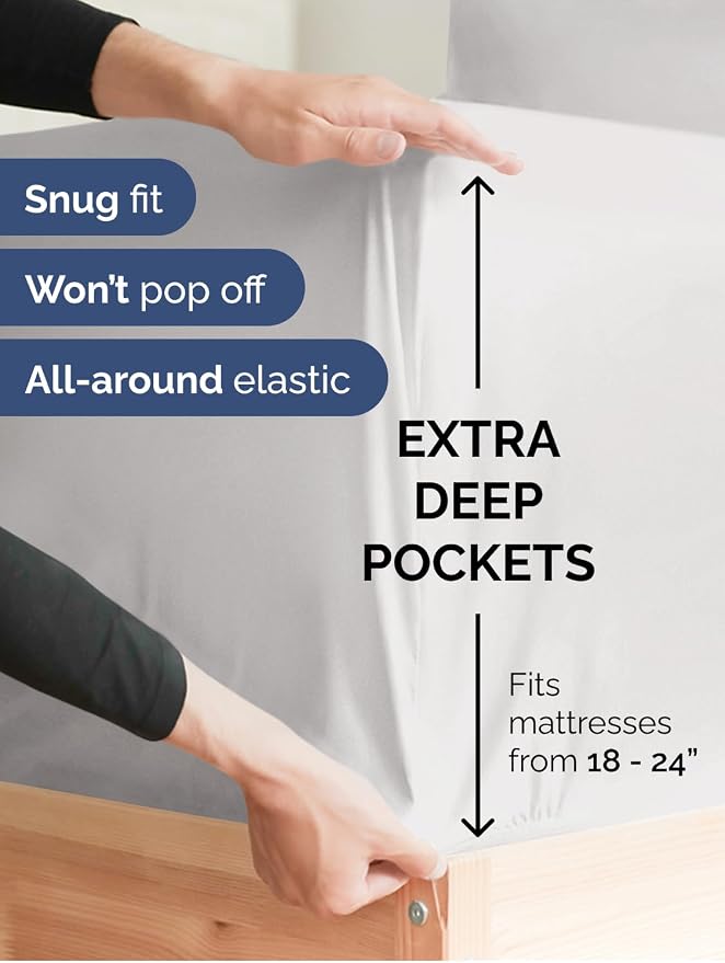 Extra Deep King Sheet Set - Image 3