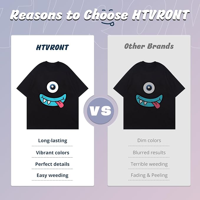 HTVRONT Heat Transfer Vinyl - Image 6