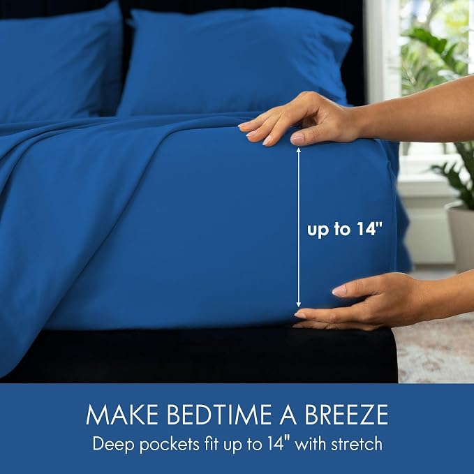 ClevaHome Sheets Twin Size Bed Set - Image 2