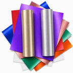 Matte Metallic Permanent Vinyl Sheets, Metallic Craft Vinyl by EEH
