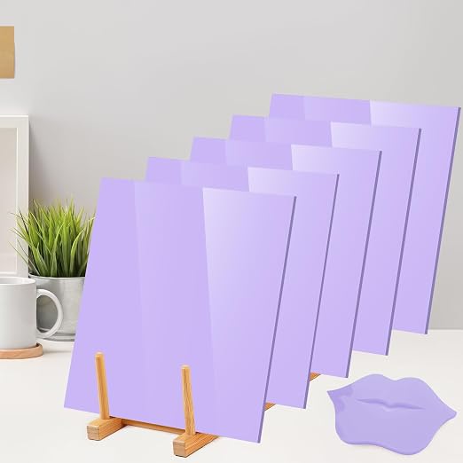 Adrattnay Purple Acrylic Sheets 1/8 Thick, Opaque Acrylic Sheets Acrylic Panel - Image 6