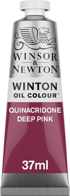 Winsor & Newton Winton Oil Color, 37ml Tube, Quinacridone Deep Pink by WinsorNewton