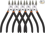BOENFU Wire Cutters Heavy Duty 5 Pack Side Cutters 6 Inches Wire Snips Flush by BOENFU
