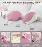 Pregnancy Pillows for Sleeping, Memory Foam Maternity Pillow Support for Back - Image 2