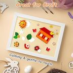 Ainiv 40pcs 8×12 inches Coloured Felt Fabric Sheets, Fabrics DIY Craftwork - Image 7