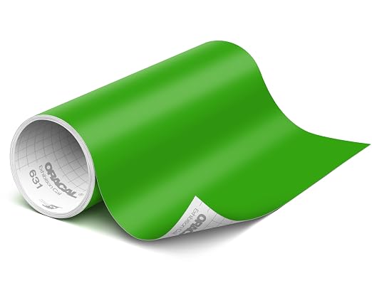 ORACAL 631 Matte Yellow Green Vinyl Durable Roll Easy to Weed Permanent by Orafol