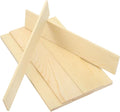 MECCANIXITY 10Pcs Wood Strips Slats, 1/8" x 1‑5/8" x 8" Thin Wood Sticks Flat by MECCANIXITY