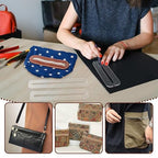 PH PandaHall 6pcs 3 Sizes Zipper Making Templates - Image 6