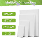 4 Packs Stretched Canvases for Painting - Image 6
