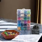 3 Pack DND Dice Storage Box Each 24 Grids Polyhedral Dice Organizer - Image 6