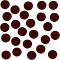 LITKO 18mm Game Tokens | Bingo, Board & Card Counters | Set of 25 | Brown | 3mm by LITKO