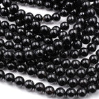 Zenkeeper 108 Pcs Black Onyx Beads by Zenkeeper