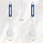 Amazer Dish Brush with Handle, 2 Pack Kitchen Scrub Brushes with Built-in - Image 5
