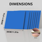 8 Pack Pre-Painted Colored Plywood Sheets, DIY Crafts, Models Making - Image 2