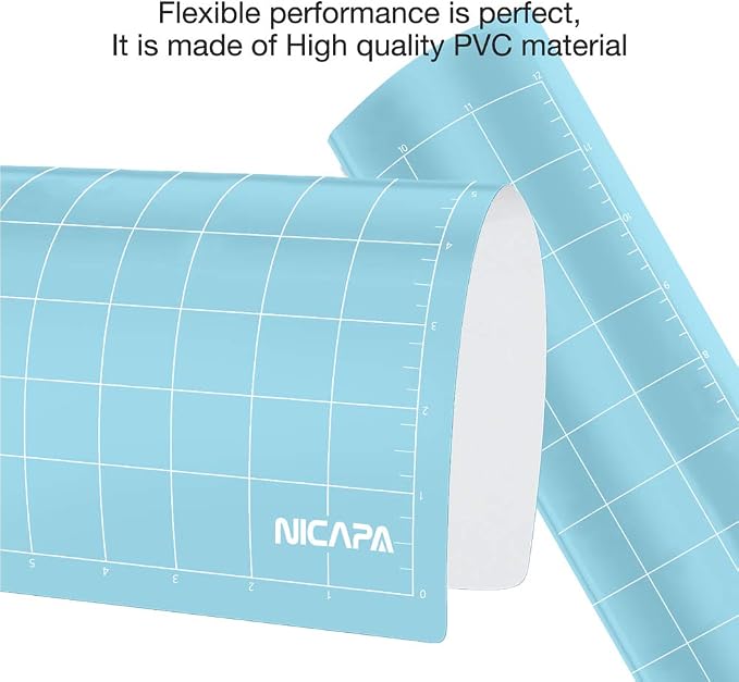 Cutting Mat for Silhouette Cameo 3/2/1 Adhesive&Sticky Non-Slip Flexible Square - Image 5