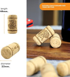 FastRack Bag of 100, #8 Straight Wine Corks - Image 3
