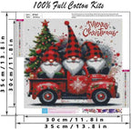 Christmas Cross Stitch Kits for Adults Beginner, Gnome Counted Cross Stitch - Image 2