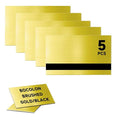 5 PCS Laser Engraving Double Color ABS Plastic Sheet, Two-Tone Laserable by Bocolon