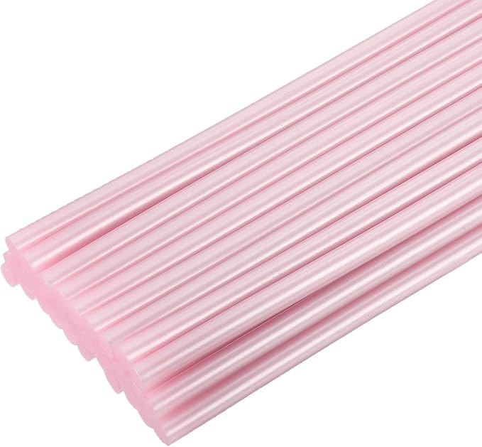 uxcell 30pcs Full Size Hot Glue Gun Sticks 8-inch x 0.27-inch High Sticky Small by uxcell