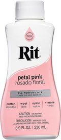 Rit All-Purpose Liquid Dye, Petal Pink 8 Fl Oz by ChaChaCharm