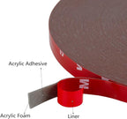 CloudBuyer Double Sided Tape, Mounting Adhesive Tape Heavy Duty, Waterproof - Image 3