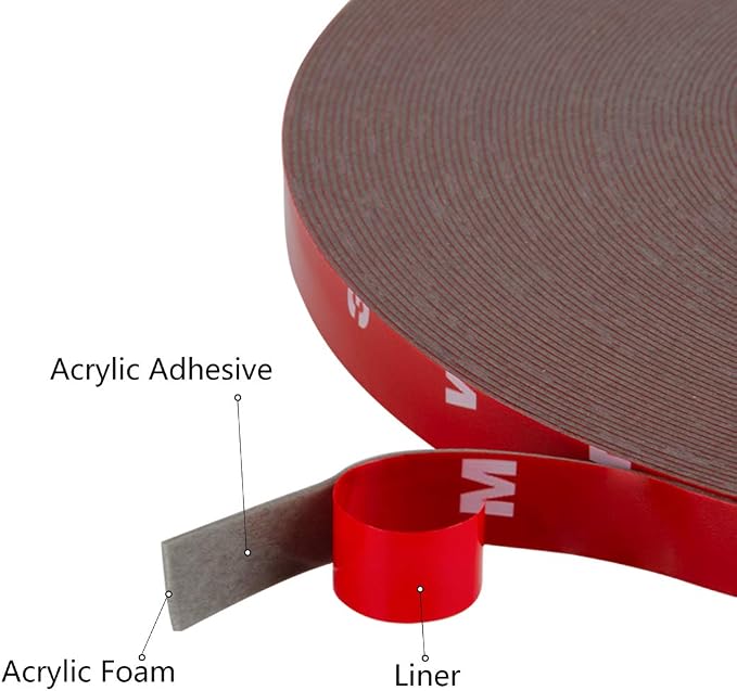 CloudBuyer Double Sided Tape, Mounting Adhesive Tape Heavy Duty, Waterproof - Image 3