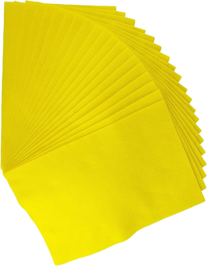 Jtnohx Color Felt, Soft Felt Sheets, 1.4mm Thick 8"x12" Handicraft Felt Fabrics - Image 3