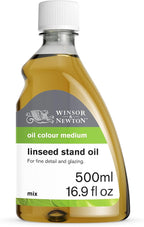 Winsor & Newton Linseed Stand Oil, 500ml Bottle by WinsorNewton
