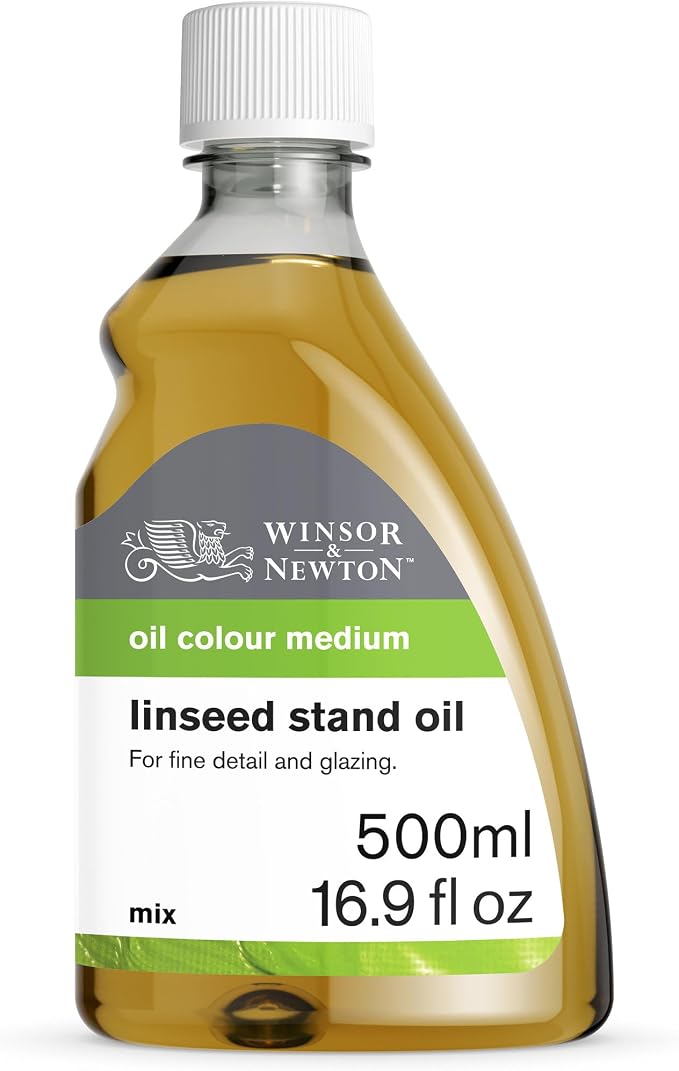 Winsor & Newton Linseed Stand Oil, 500ml Bottle by WinsorNewton