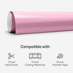 Cricut Premium Permanent Vinyl Roll, Light Pink - Image 7