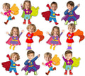 48 Super Themed Cutouts Bulletin Board Decorations Hero Theme Paper Cut Outs by Unknown