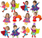 48 Super Themed Cutouts Bulletin Board Decorations Hero Theme Paper Cut Outs by Unknown