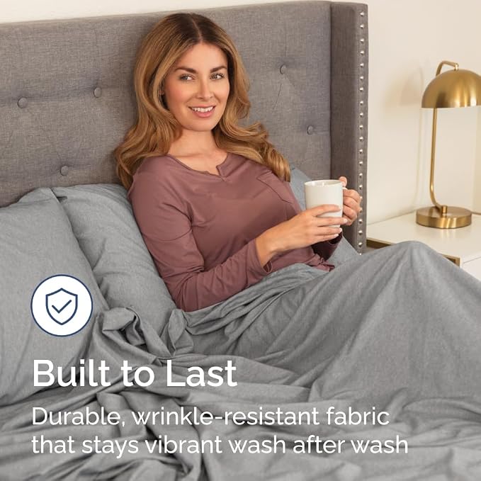 Queen Fitted Bed Sheet - Image 6