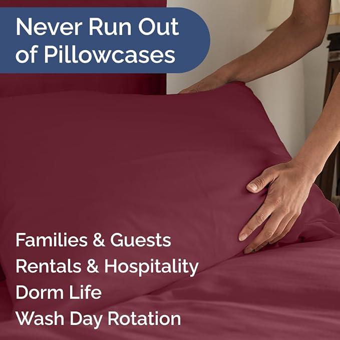 Standard Pillow Cases Set of 6 - Image 5